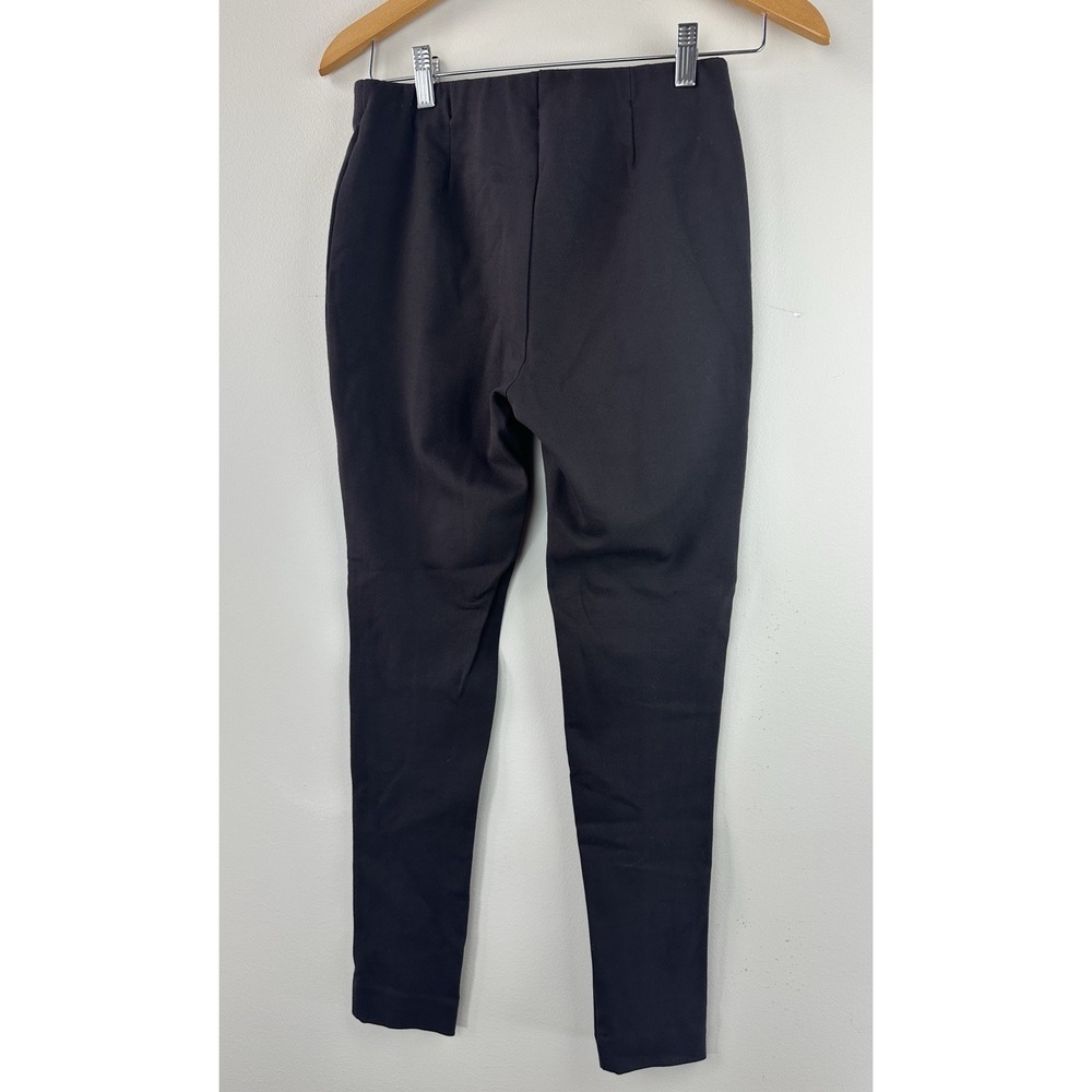 ✨2/$20 J. Jill Ponte Leggings Pleated Brown Pants Small Autumn Fall Minimalist - Picture 10 of 14